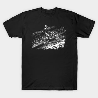 motocross enduro on the hill T-Shirt